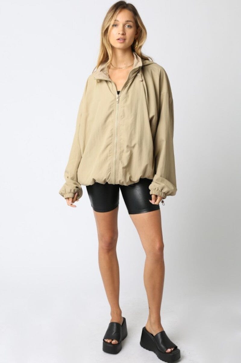 Amelia Bomber Jacket Clothing Olivaceous
