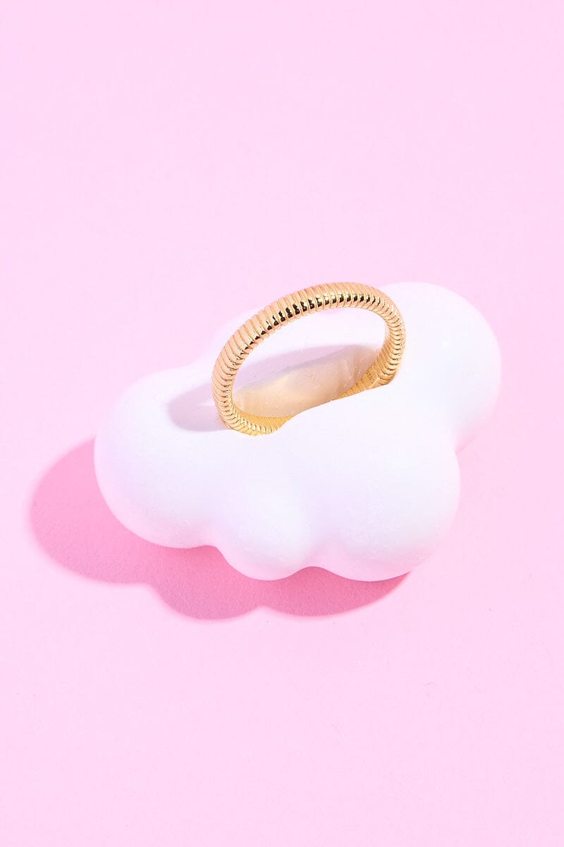 Amelia Thin Band Sterling Silver Ring Rings mure + grand