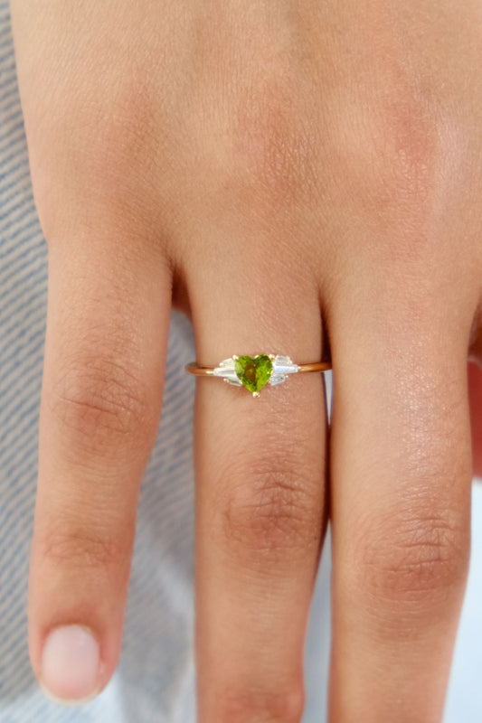 Angel Heart Sterling Silver Ring Rings mure + grand