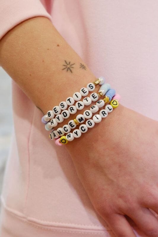 Besties Inspirational Beaded Bracelet Bracelet mure + grand
