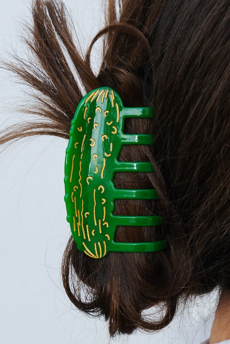 Big Dill Energy Claw Clip Hair Accessory mure + grand