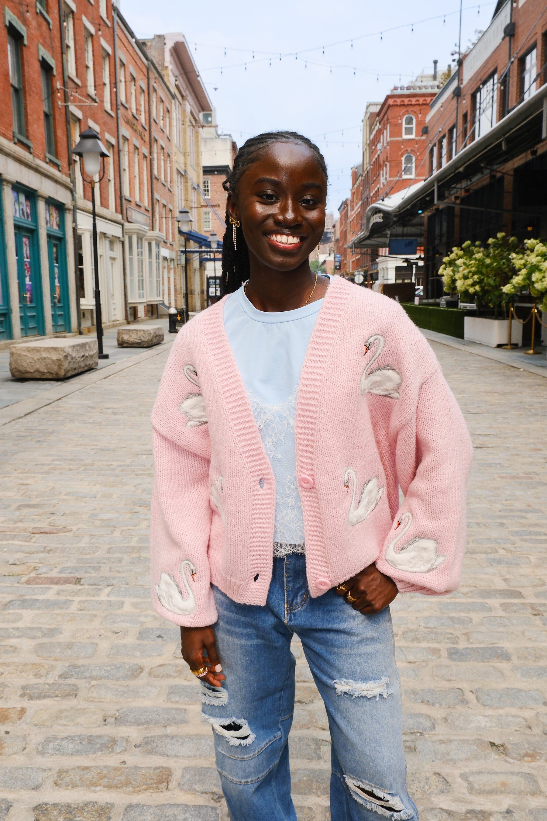 Birds of a Feather Puff Cardigan CARDIGAN mure + grand