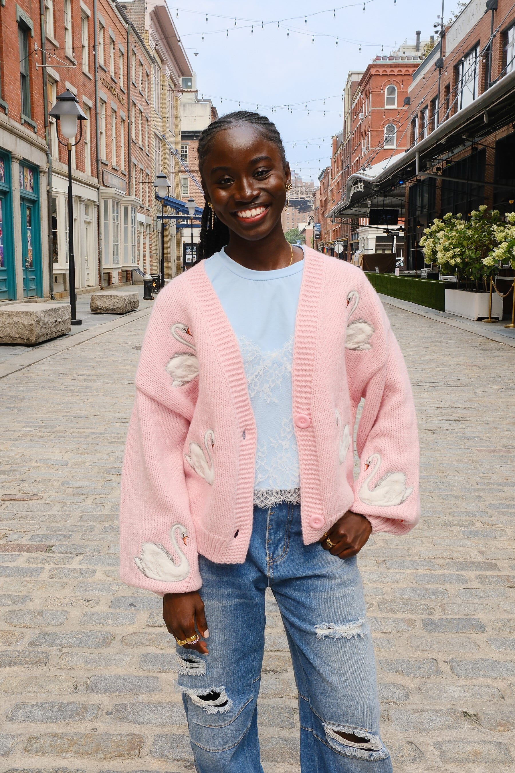 Birds of a Feather Puff Cardigan CARDIGAN mure + grand