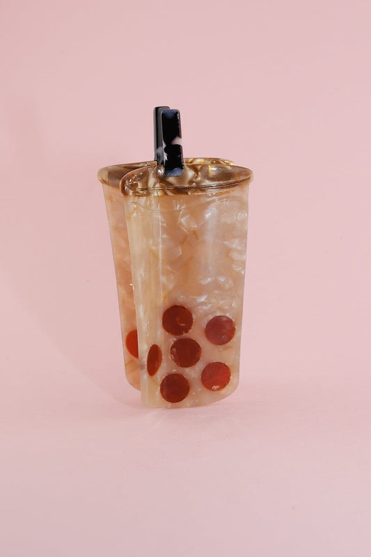 Boba Claw Clip Hair Accessory mure + grand
