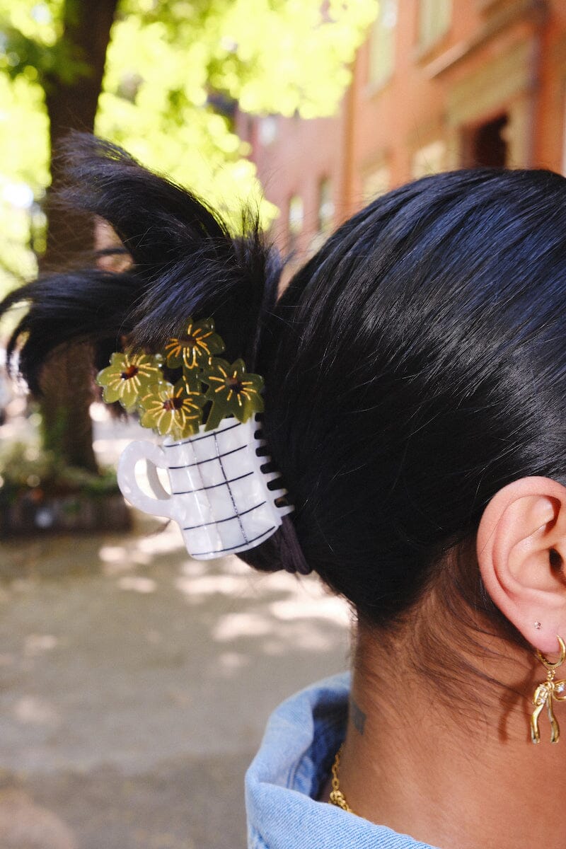 Bouquet Claw Clip Hair Accessory mure + grand