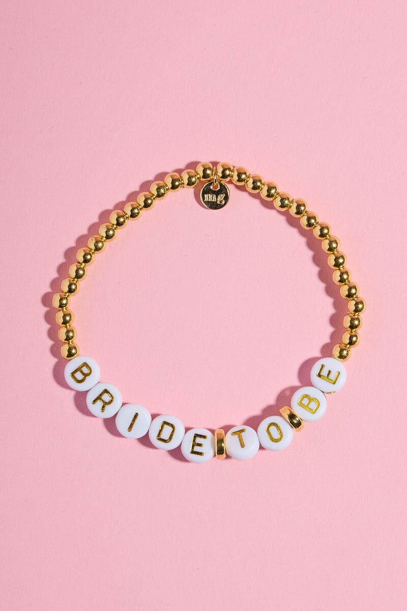 Bride To Be Inspirational Beaded Bracelet Beaded Bracelet mure + grand