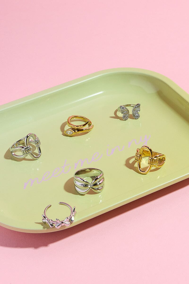 Butterfly Dance Midi Ring Rings mure + grand