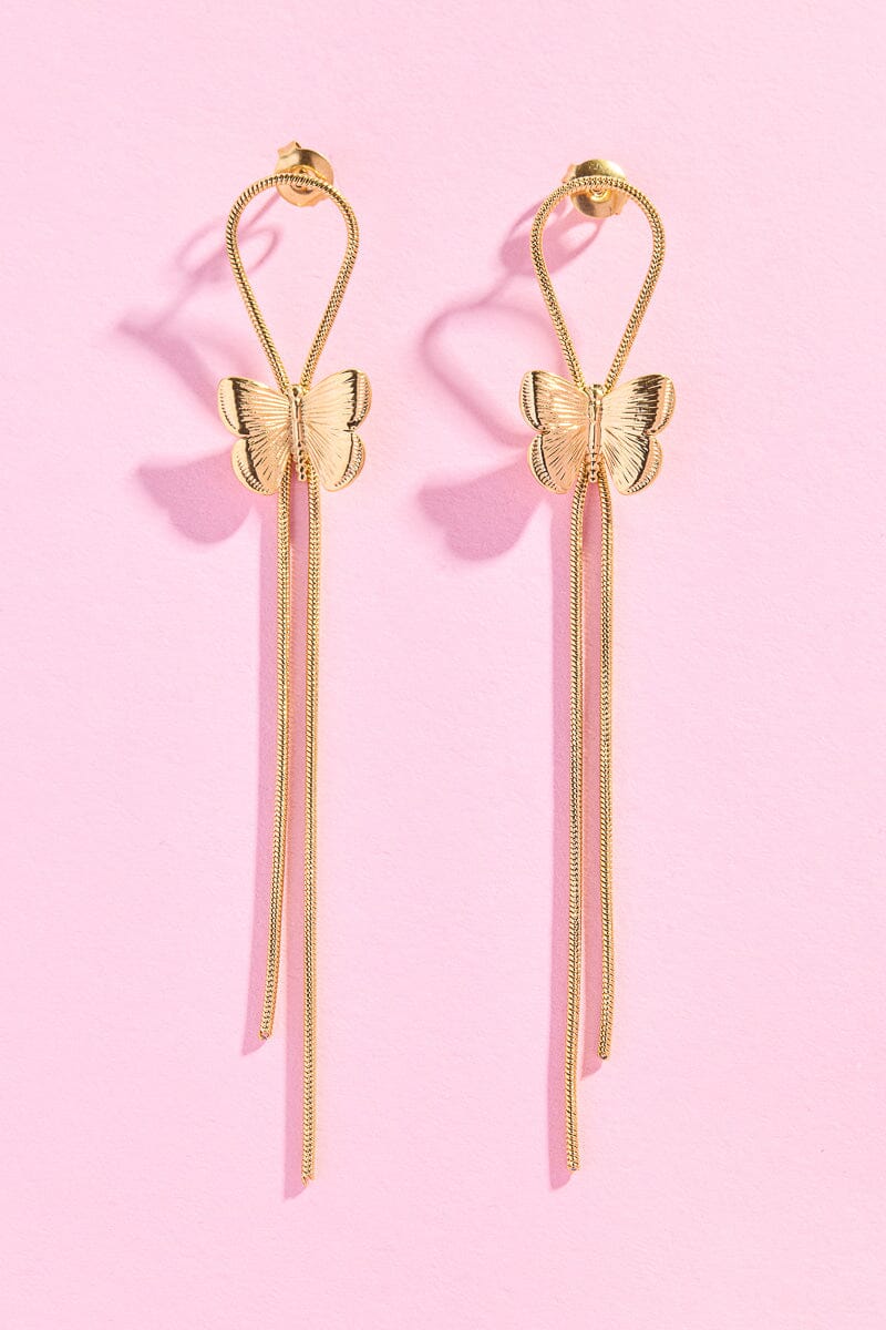 Butterfly Statement Earrings Earrings mure + grand