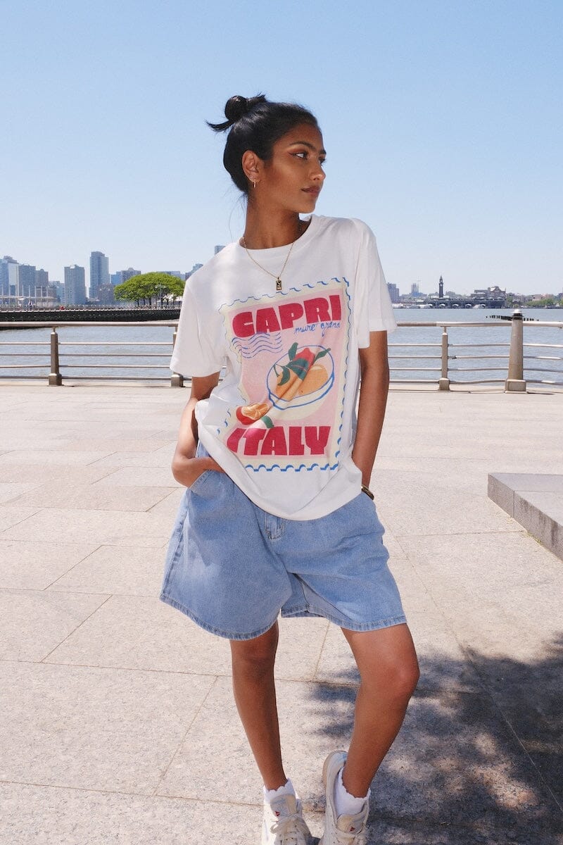 Capri Italy Graphic T-Shirt t-shirt mure + grand