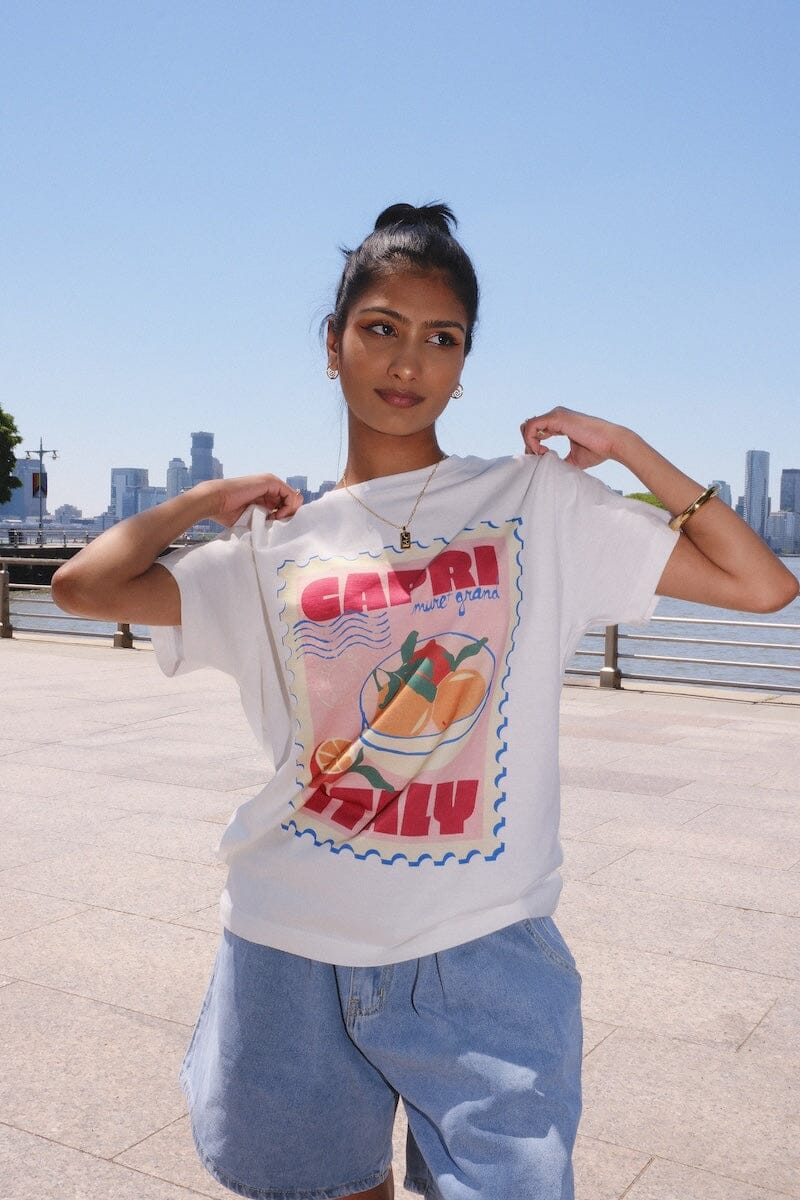 Capri Italy Graphic T-Shirt t-shirt mure + grand