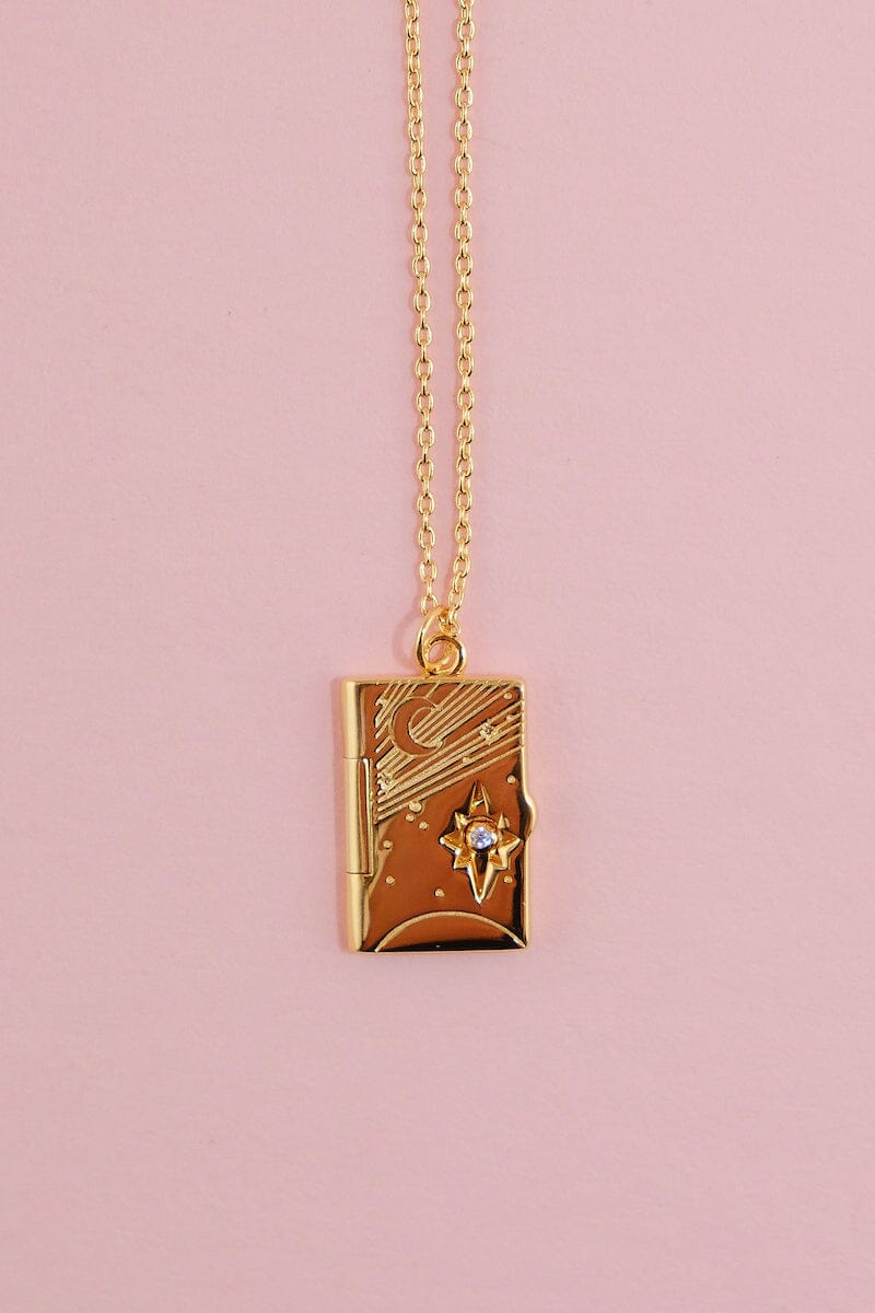 Celestial Love Notes Sterling Silver Necklace Necklaces mure + grand