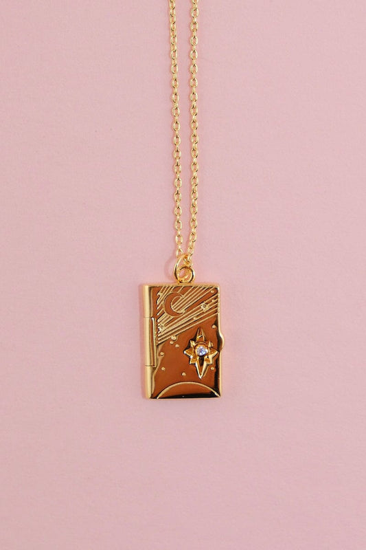 Celestial Love Notes Sterling Silver Necklace Necklaces mure + grand