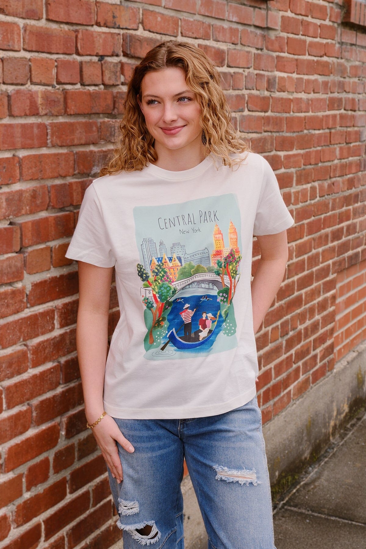 Central Park Graphic T-shirt t-shirt mure + grand