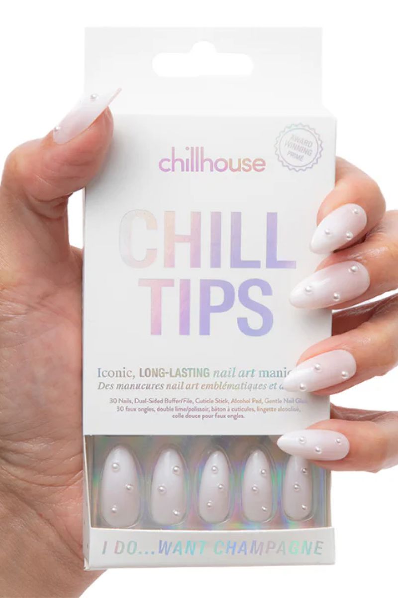 Chill Tips in I Do...Want Champagne Nail Chillhouse