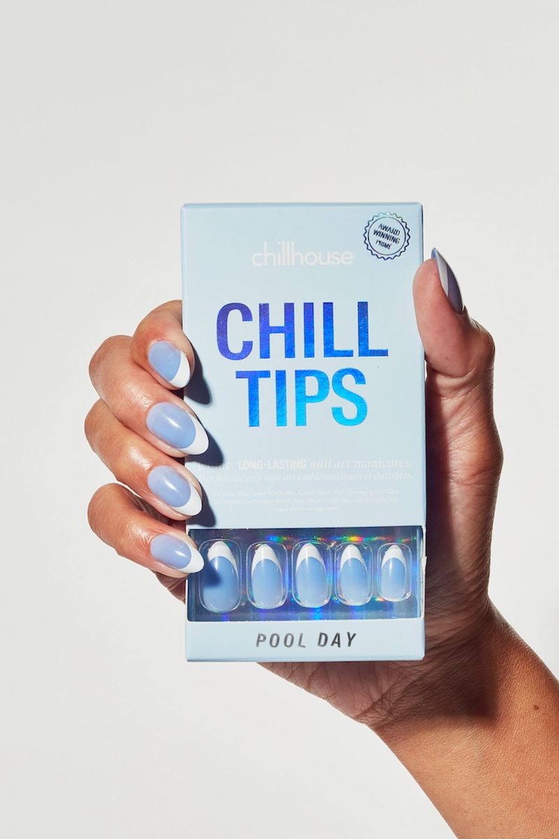 Chill Tips in Pool Day Nail Chillhouse