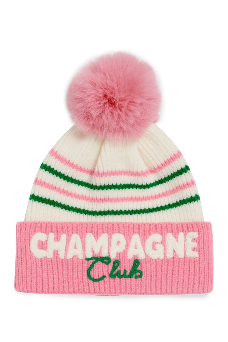 Christmas Theme Beanies Hats mure + grand Champagne Club