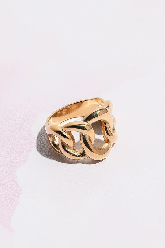 Chunky Chain Link Stacking Ring Rings mure + grand