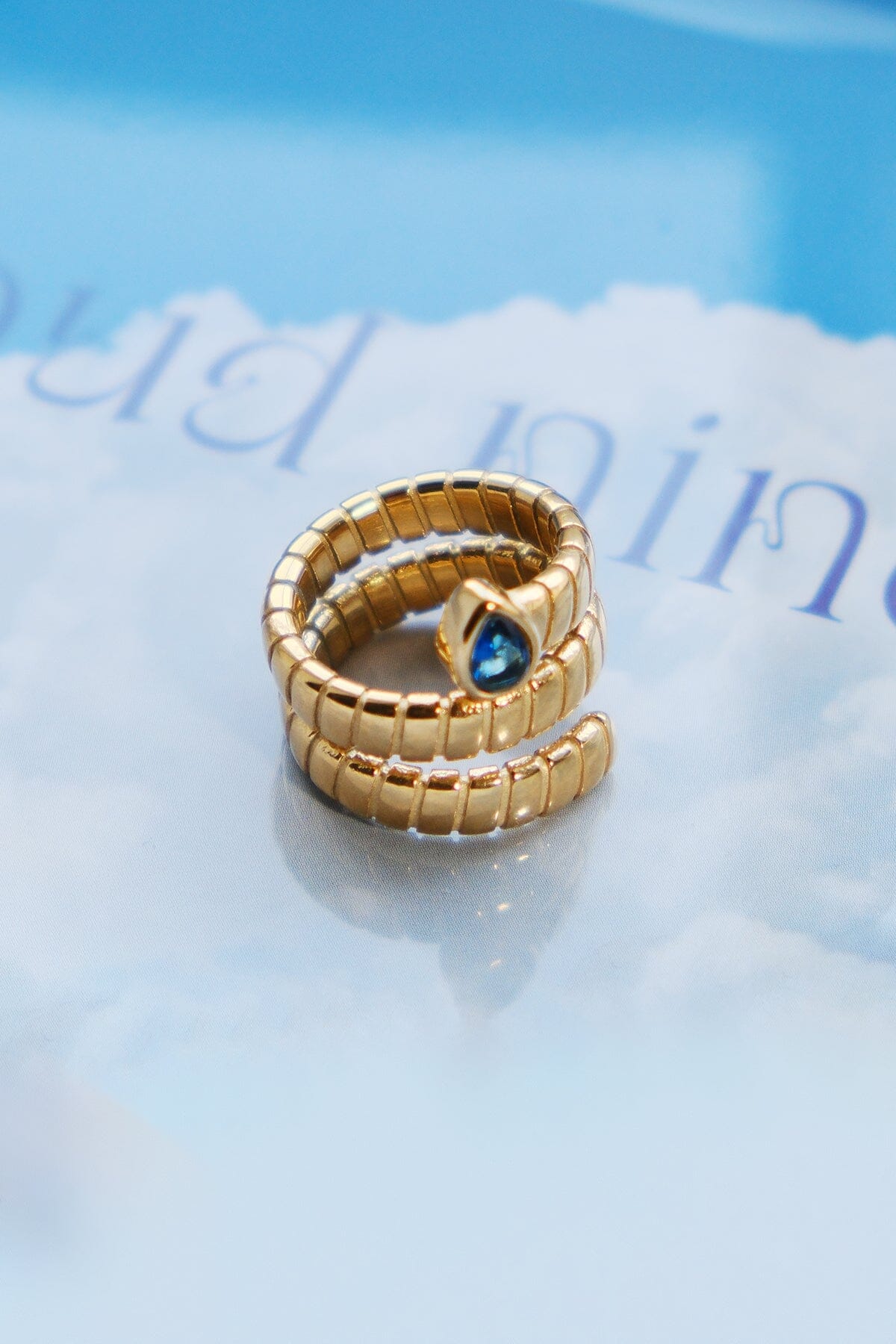 Coiled Snake Stacking Ring Rings mure + grand