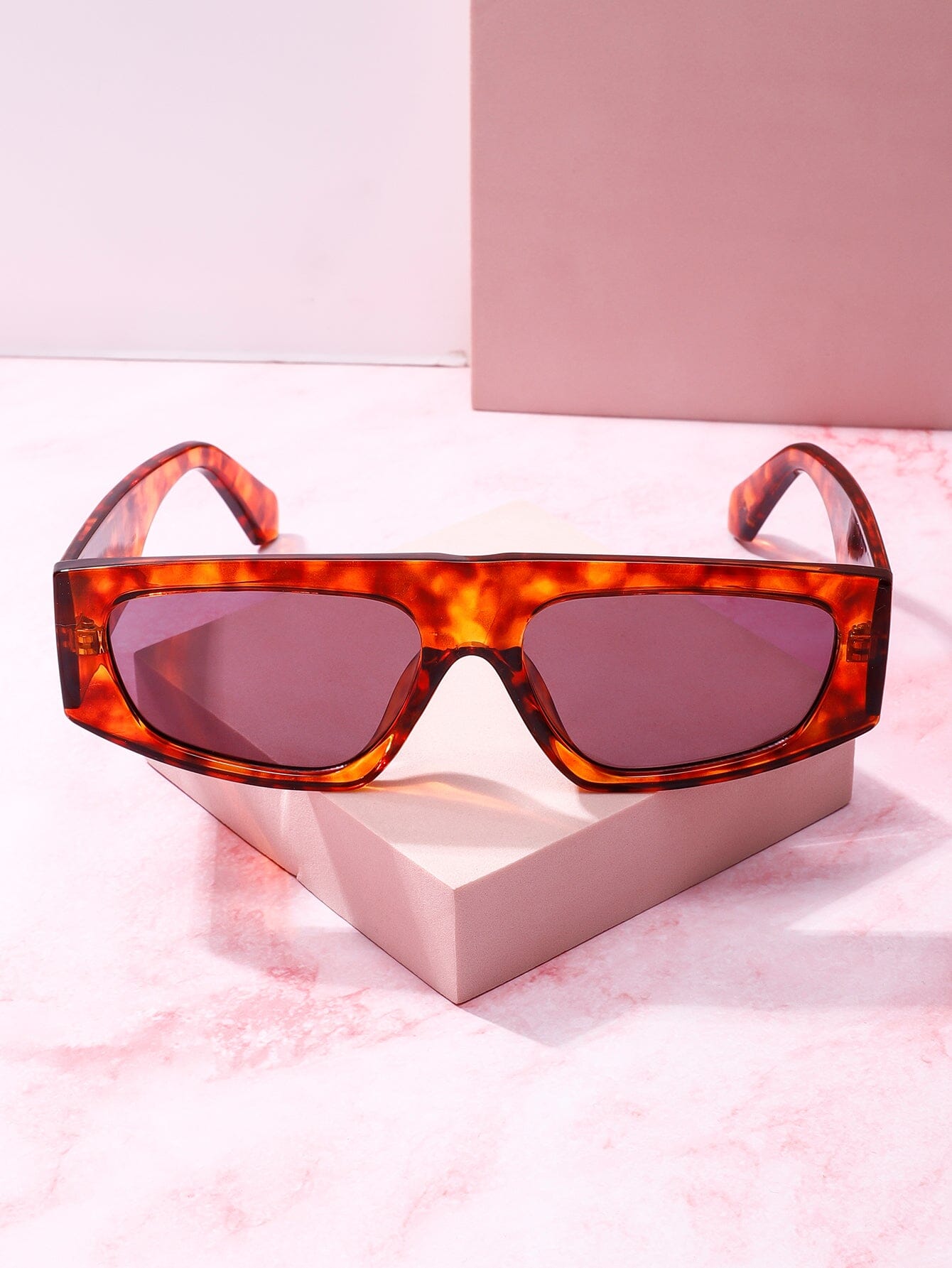 Costa Brava Rounded Frame Sunglasses Sunglasses mure + grand Caramel Tortoise/Plum