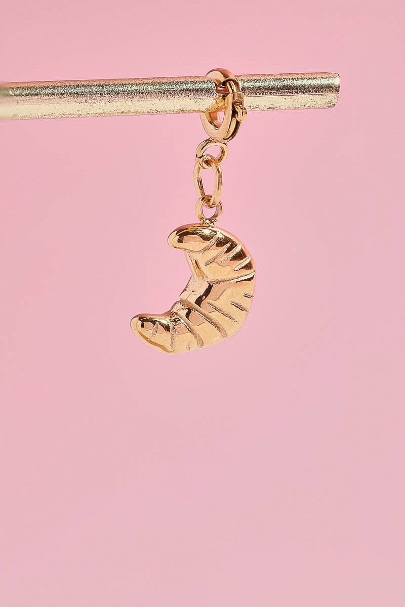 Croissant Charm With Spring Clip Mure + Grand
