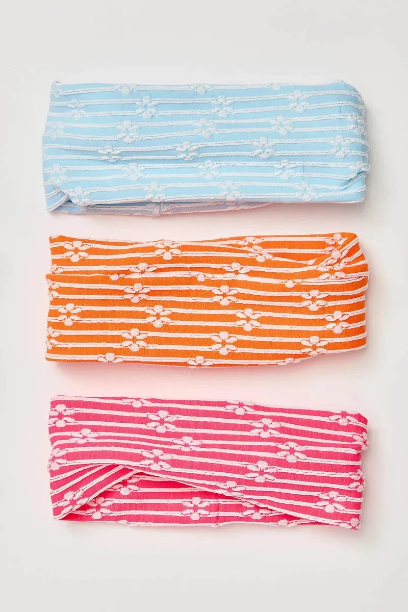 Daisy Print Stretchy Headband Hair Accessory mure + grand