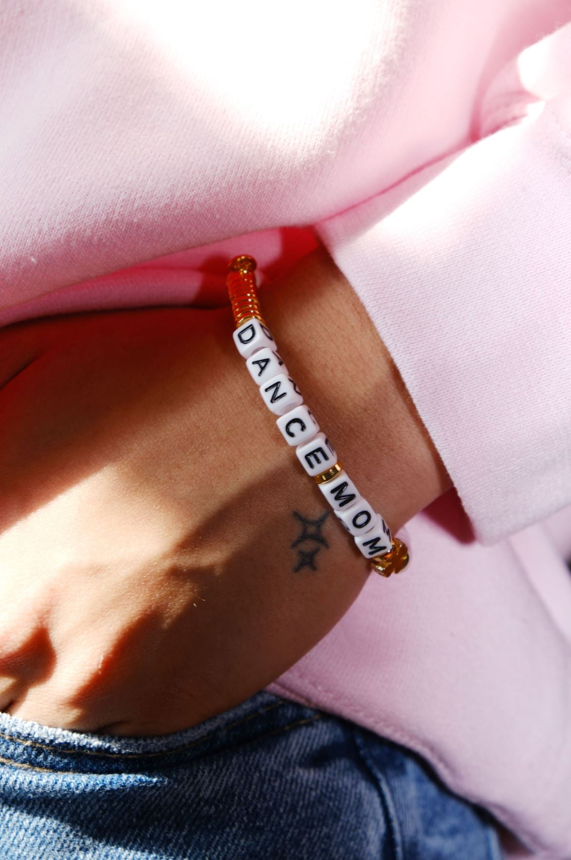 Dance Mom Inspirational Beaded Bracelet Bracelet mure + grand