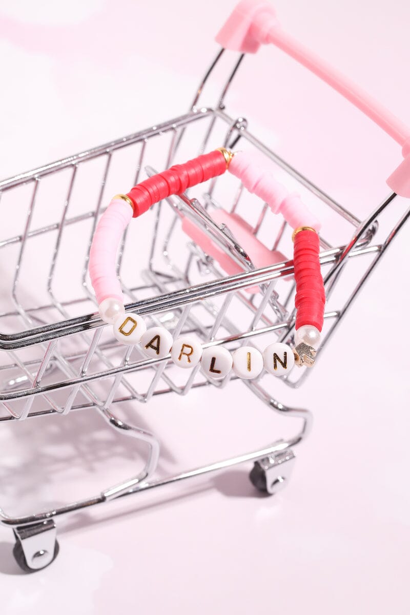 Darlin Inspirational Beaded Bracelet Bracelet mure + grand