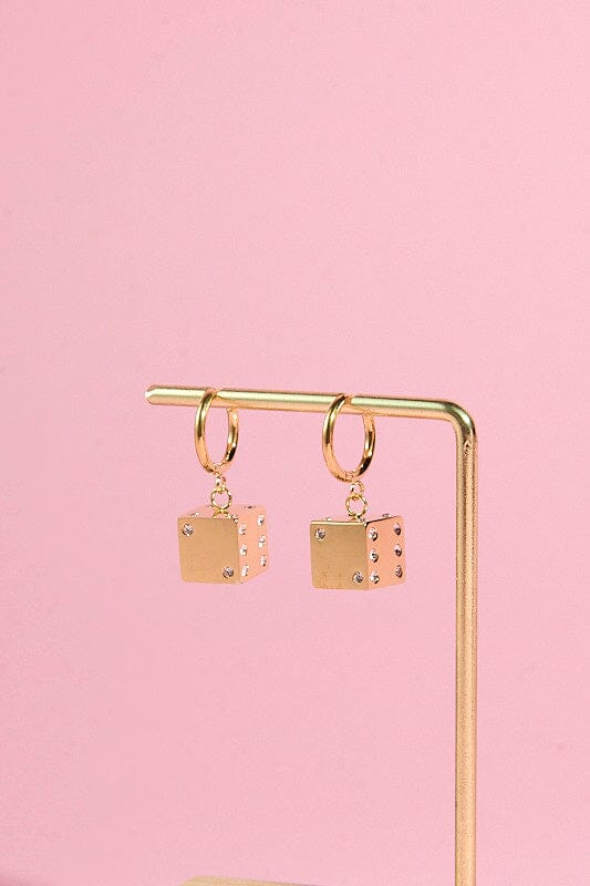 Dice Cluster Charm Dangle Earrings Earrings mure + grand