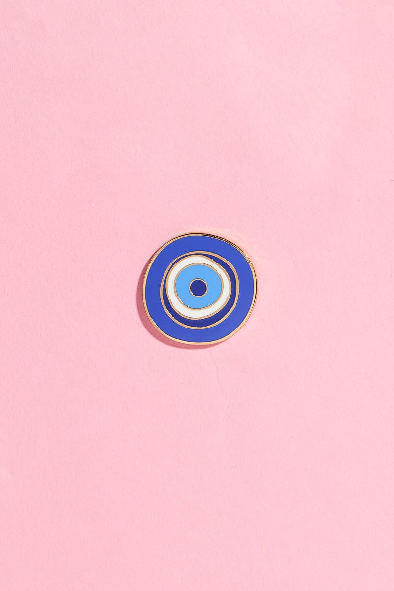 Evil Eye Enamel Pin Enamel Pin Patches & Pins