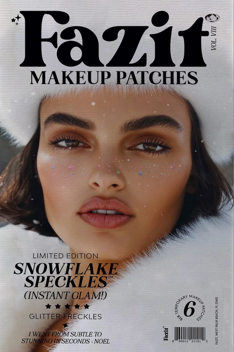 Fazit Makeup Patches - Snowflake Speckles Beauty fazit