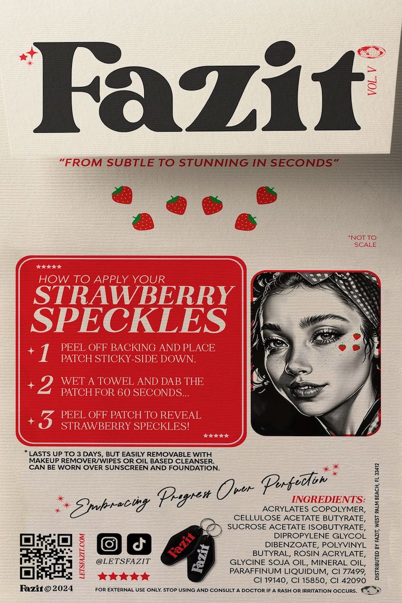 Fazit Strawberry Speckles Patches Beauty fazit