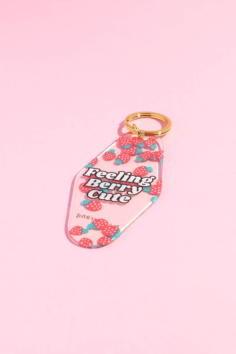 Feeling Berry Cute Motel Keychain Keychain mure + grand