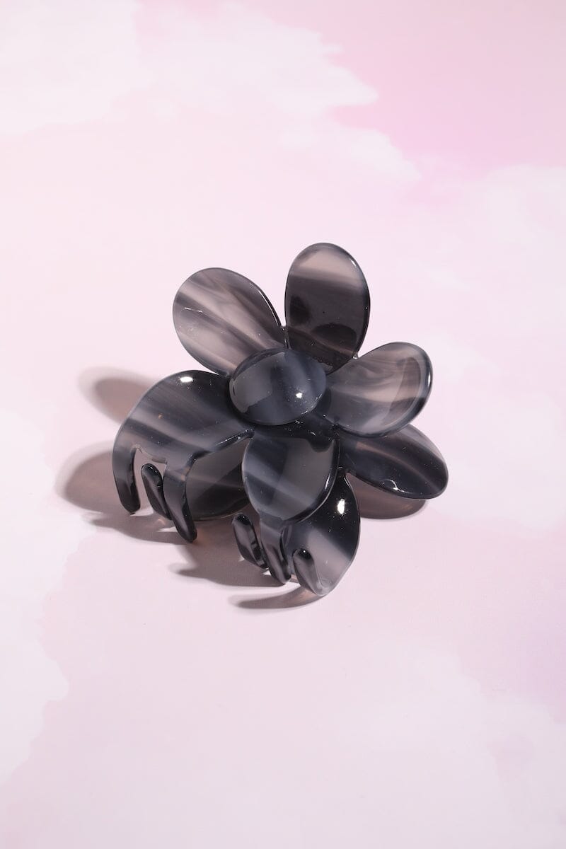Flower Claw Clip Hair Accessory mure + grand Storm