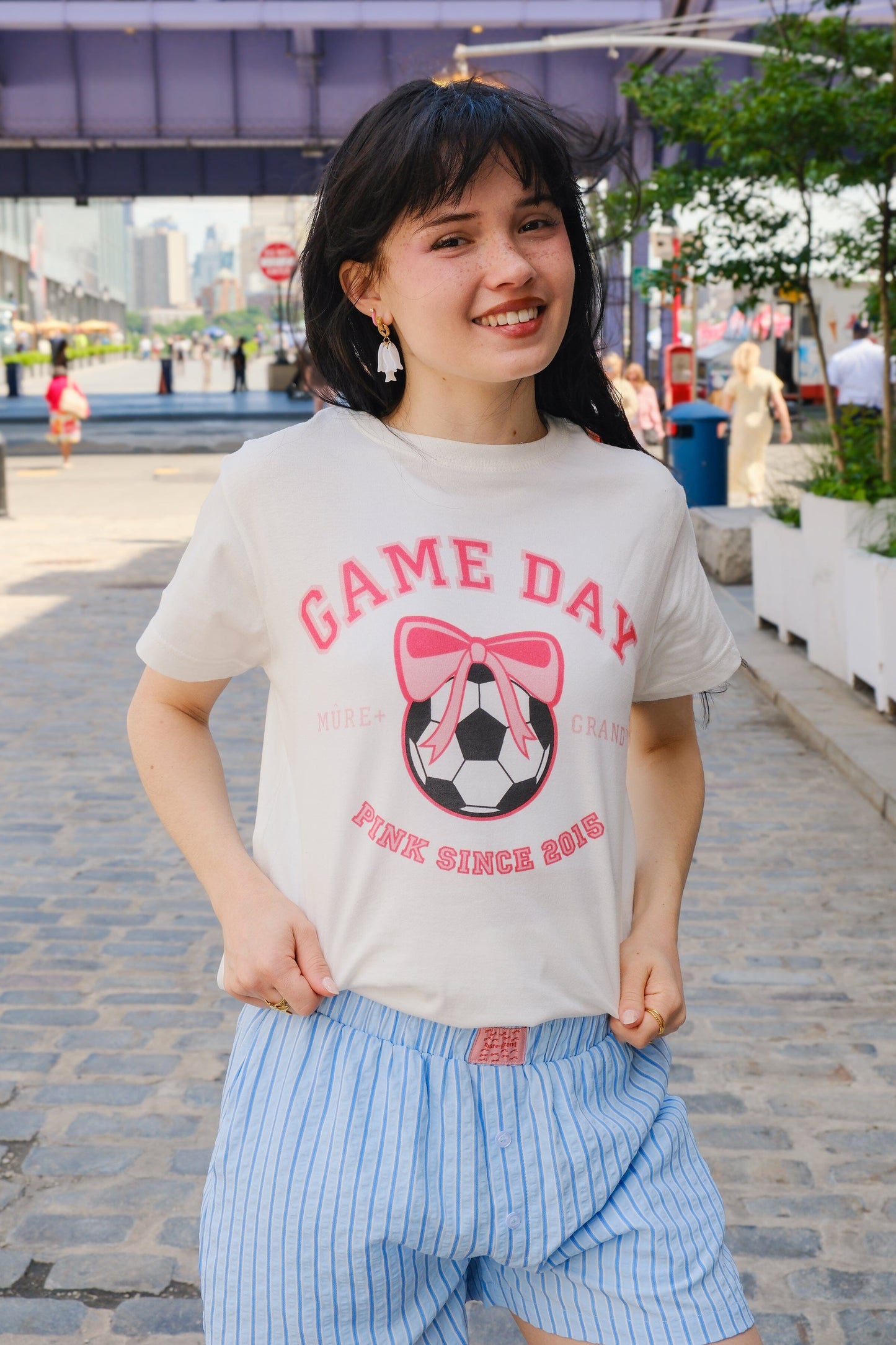 Game Day Soccer Tshirt t-shirt mure + grand