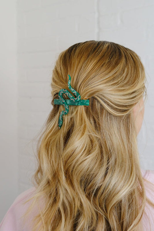 Garden Snake Claw Clip Hair Accessory mure + grand
