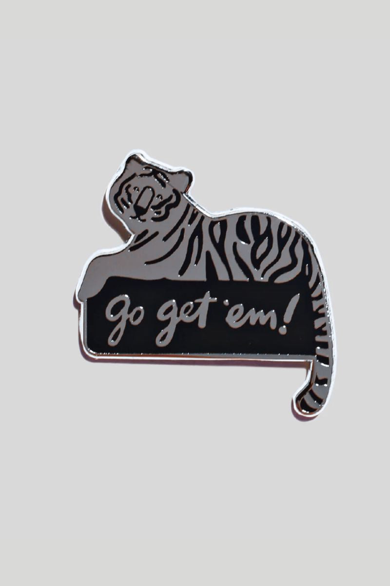 Go Get Them Enamel Pin Enamel Pin Patches & Pins