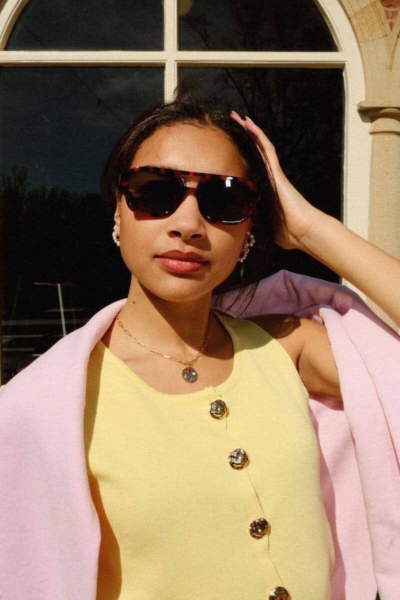 Heartbreaker Gemstone Necklace Necklaces mure + grand