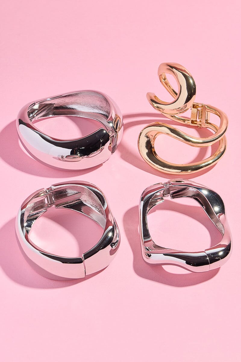 Hip Hop Punk Cuff Bangle Bracelet Mure + Grand