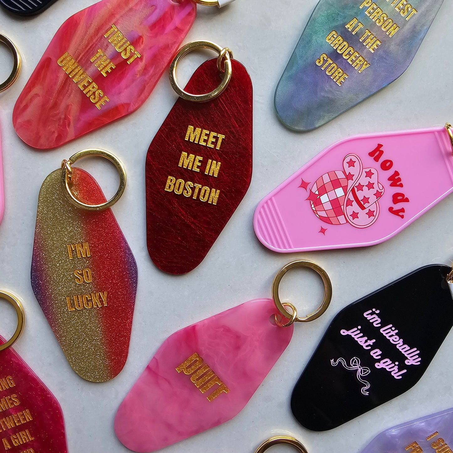 Howdy Motel Keychain Keychain mure + grand