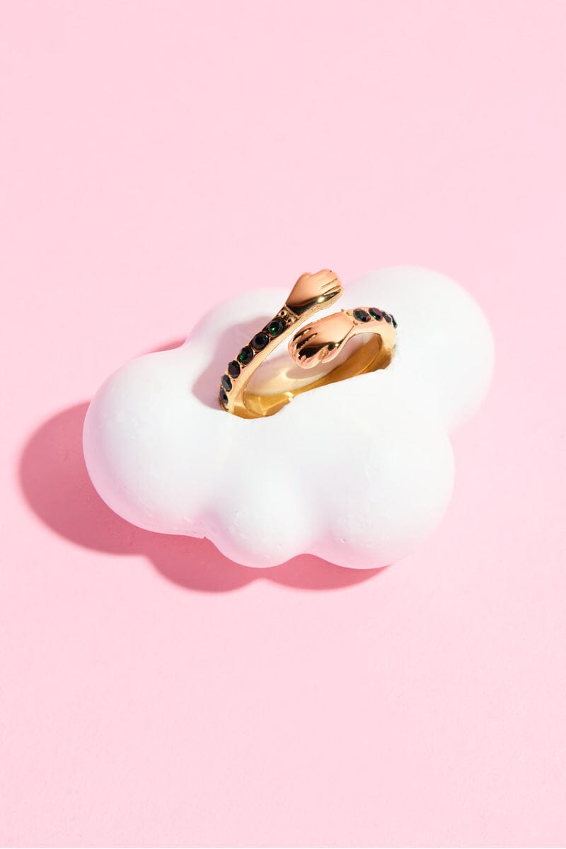 Hug Me Midi Ring in Gold Rings mure + grand