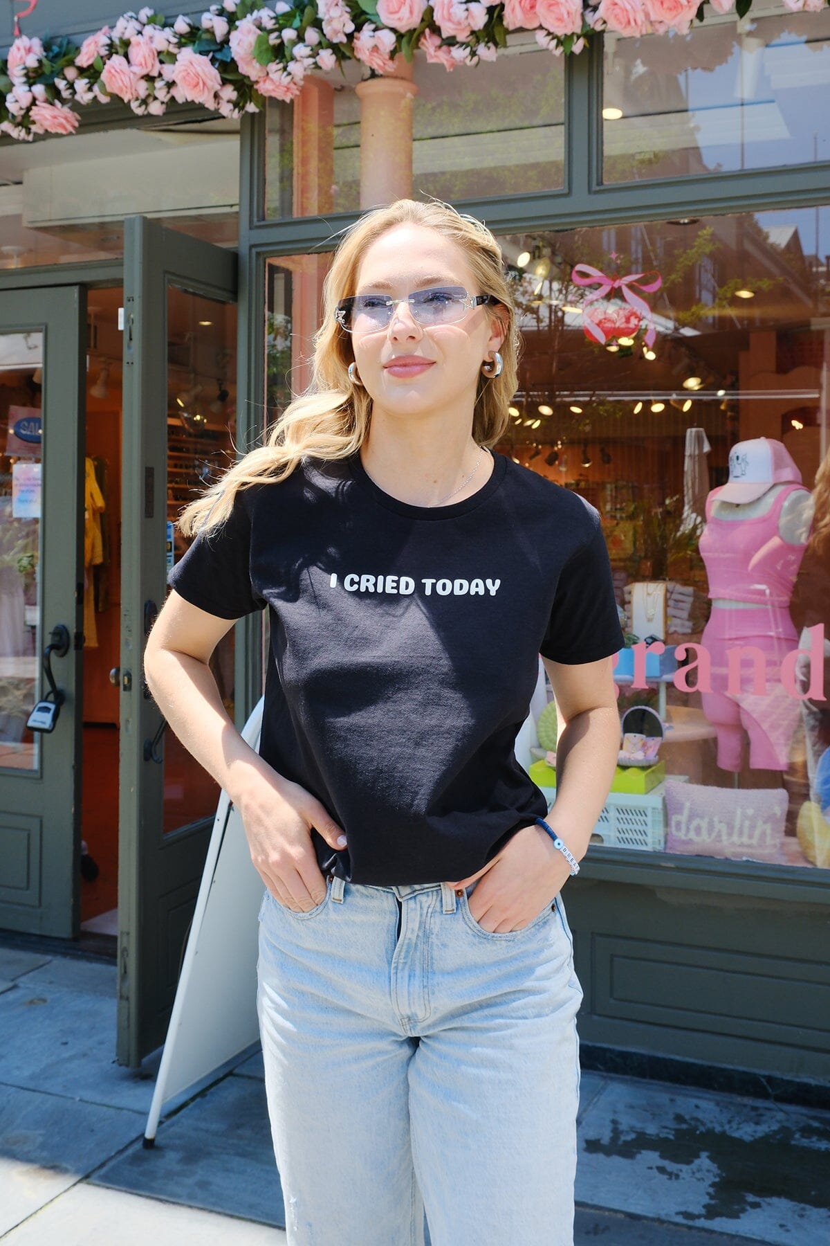 I Cried Today™ Puff T-Shirt t-shirt mure + grand