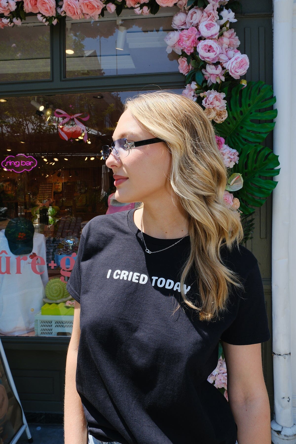 I Cried Today™ Puff T-Shirt t-shirt mure + grand