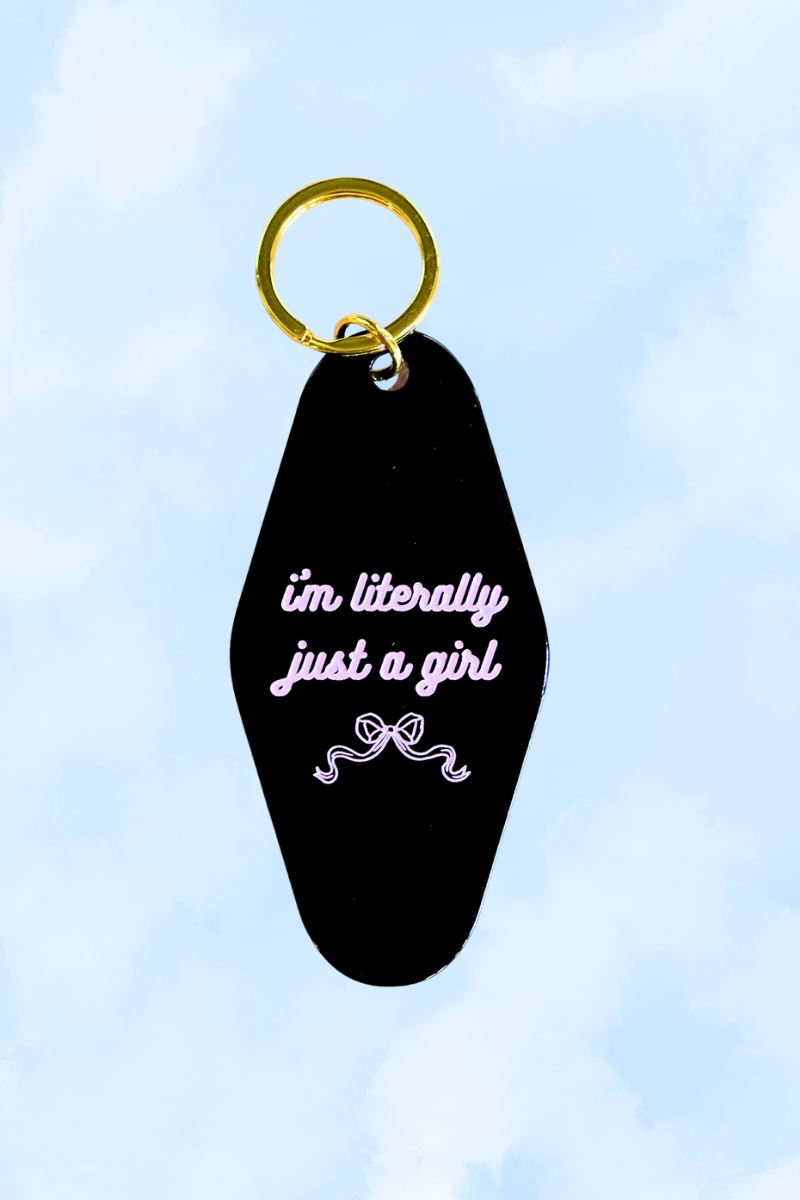 I'm Literally Just A Girl Motel Keychain Keychain mure + grand