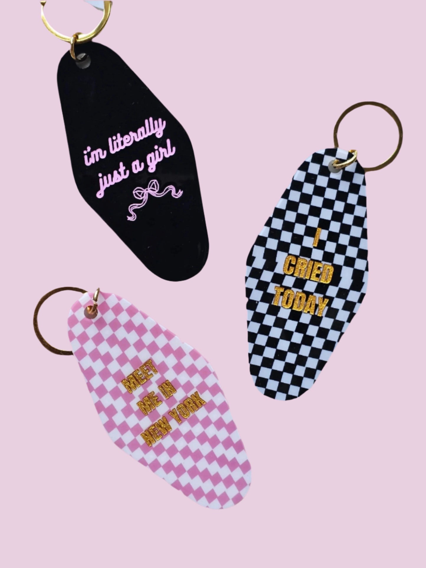 I'm Literally Just A Girl Motel Keychain Keychain mure + grand