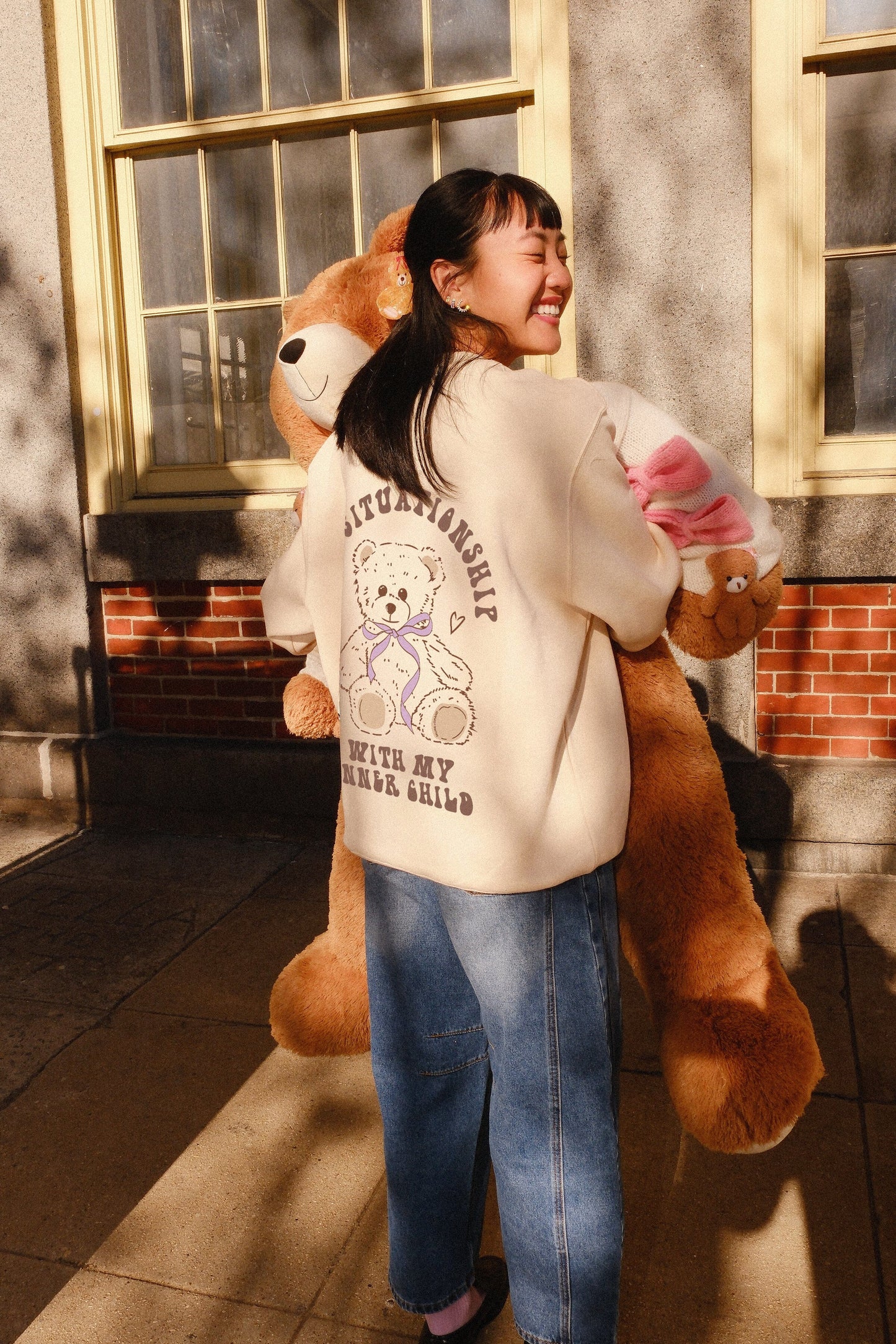 In A Situationship Graphic Sweatshirt sweatshirt mure + grand