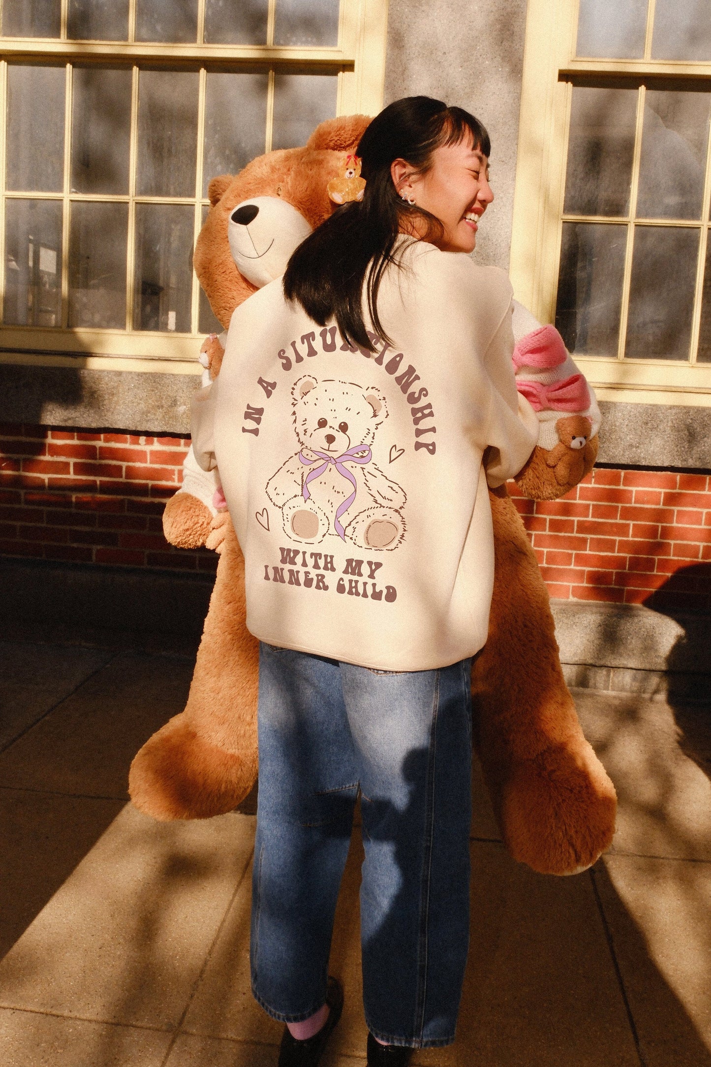 In A Situationship Graphic Sweatshirt sweatshirt mure + grand