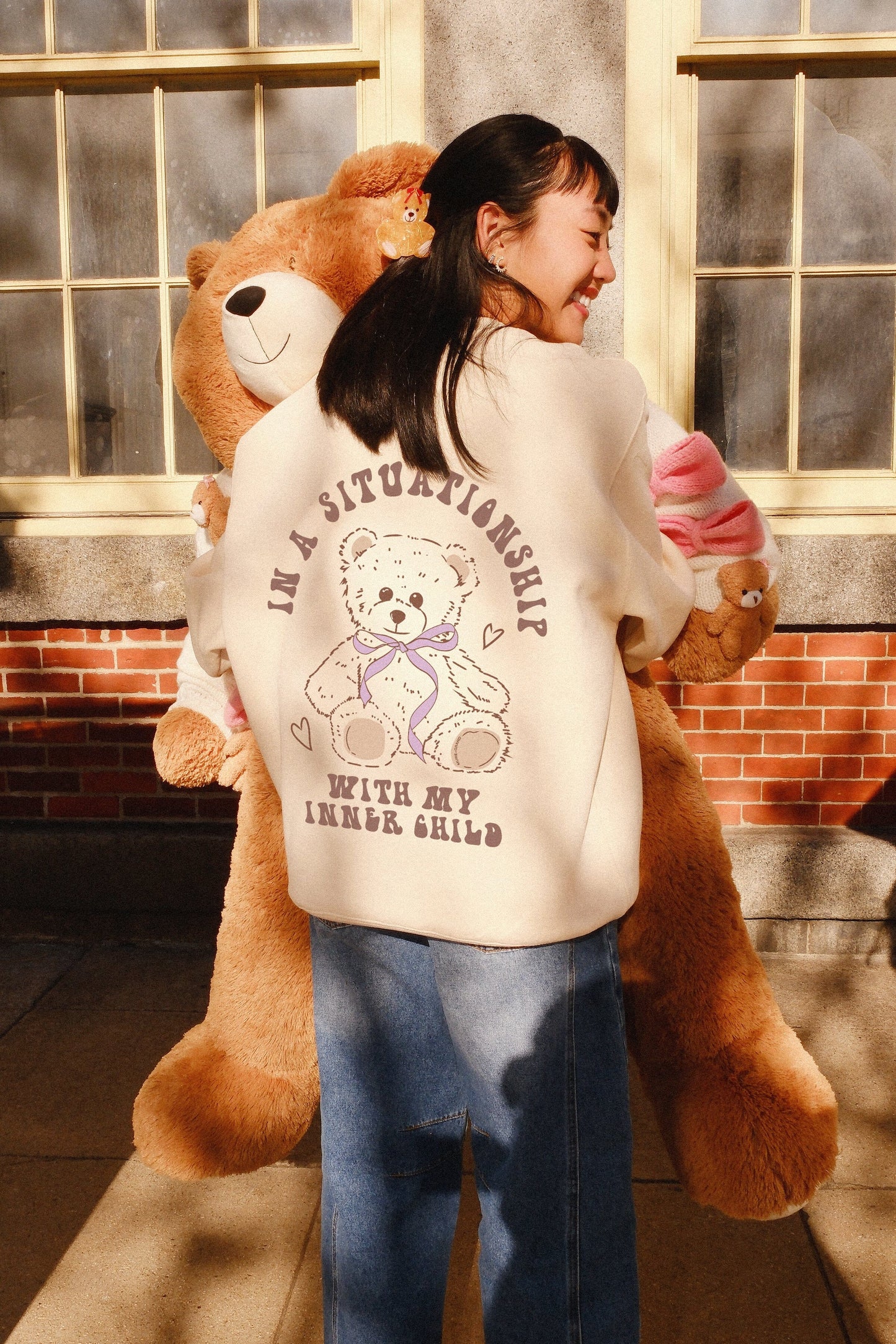 In A Situationship Graphic Sweatshirt sweatshirt mure + grand