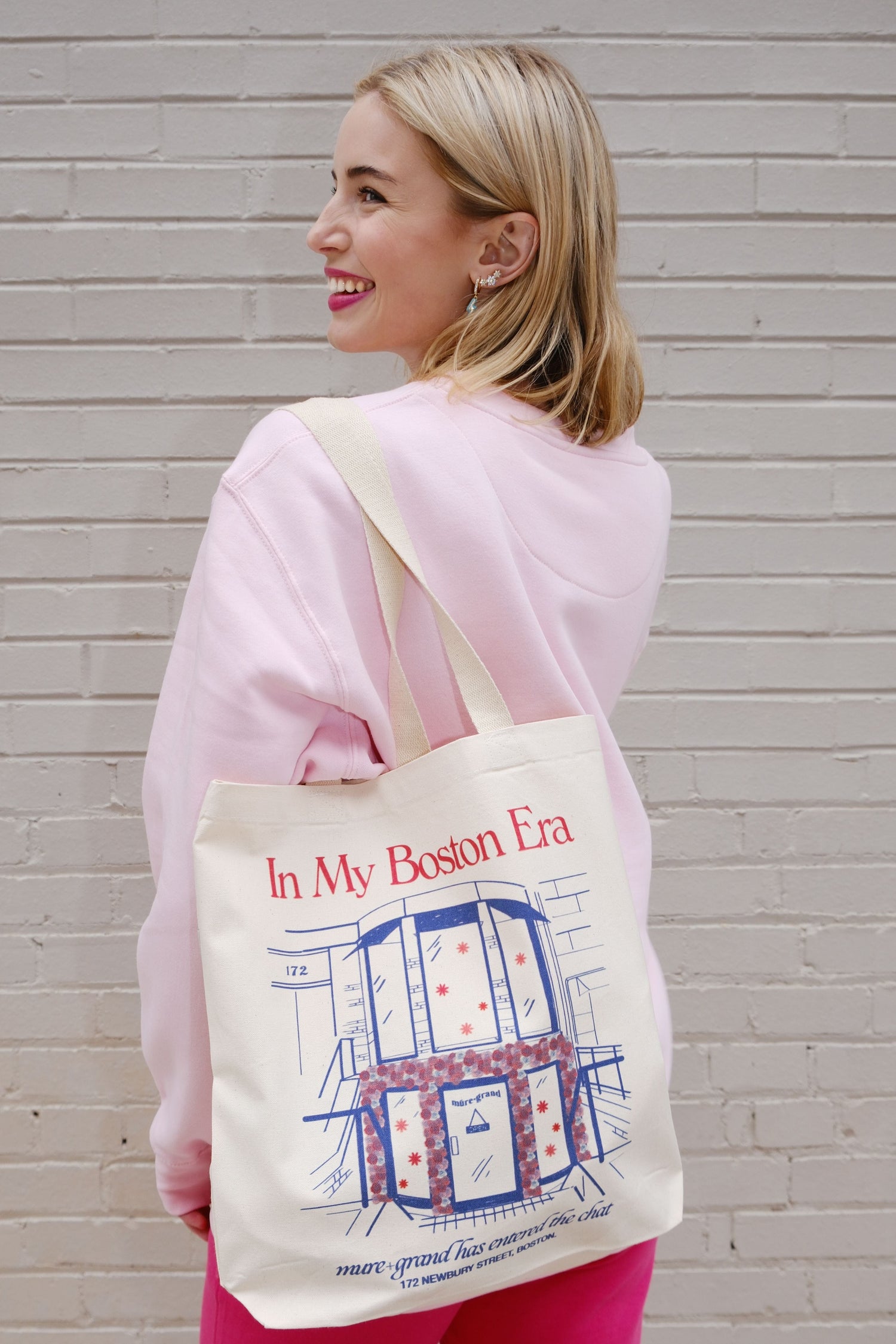 In My Boston Era Tote Bag Canvas Tote Bag mure + grand