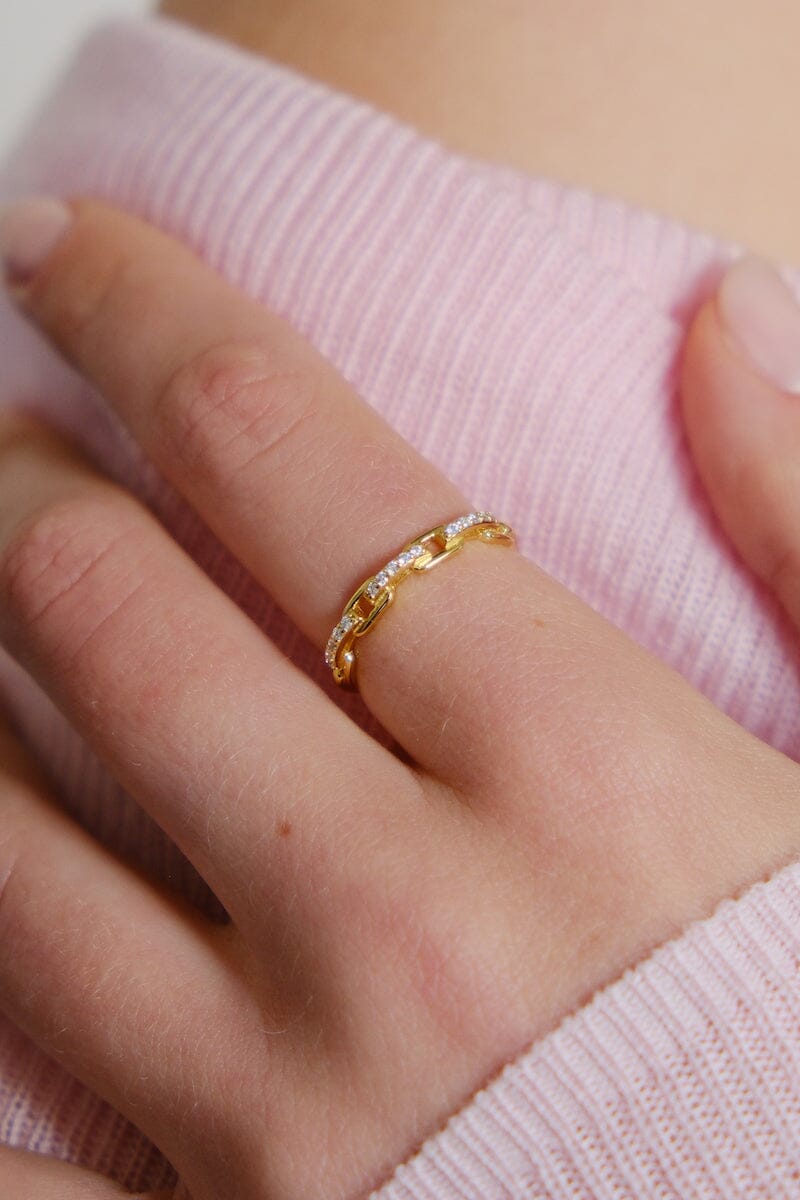 Ivy Thin Band Sterling Silver Ring Rings mure + grand