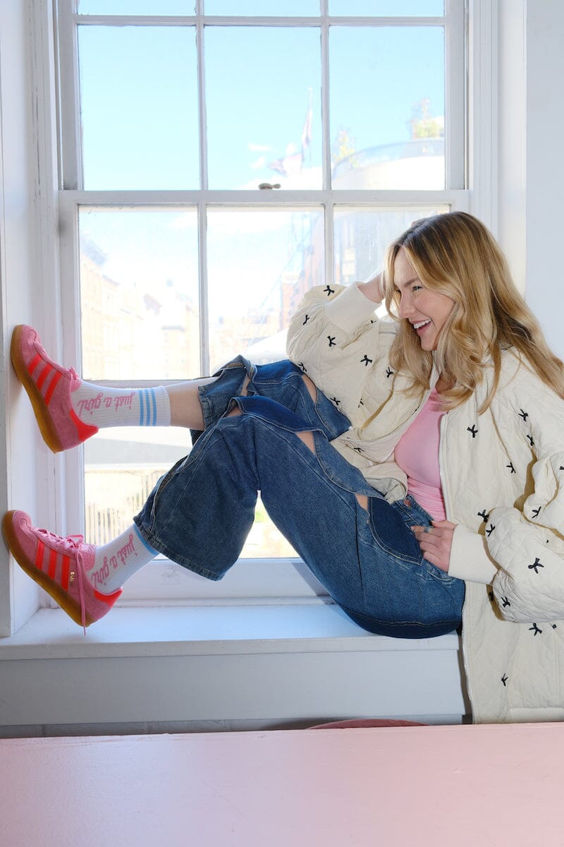 Just A Girl Tube Socks Socks mure + grand